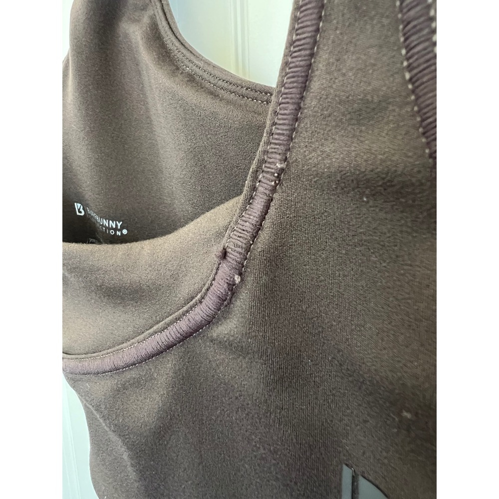 Buff Bunny Collagen Sports Bra Cold Brew Brown Size Small - Picture 4 of 5